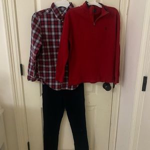 Polo By Ralph Lauren for boys, size 10/12 three piece set